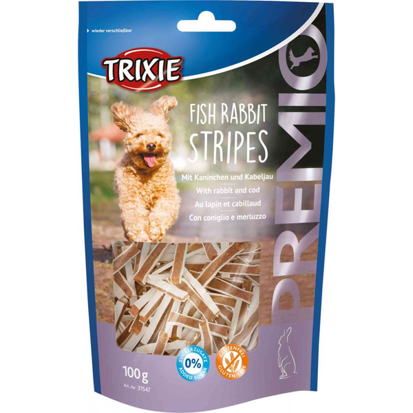 Trixie Jutalomfalat Premio halas-nyúlas csíkok 100gr