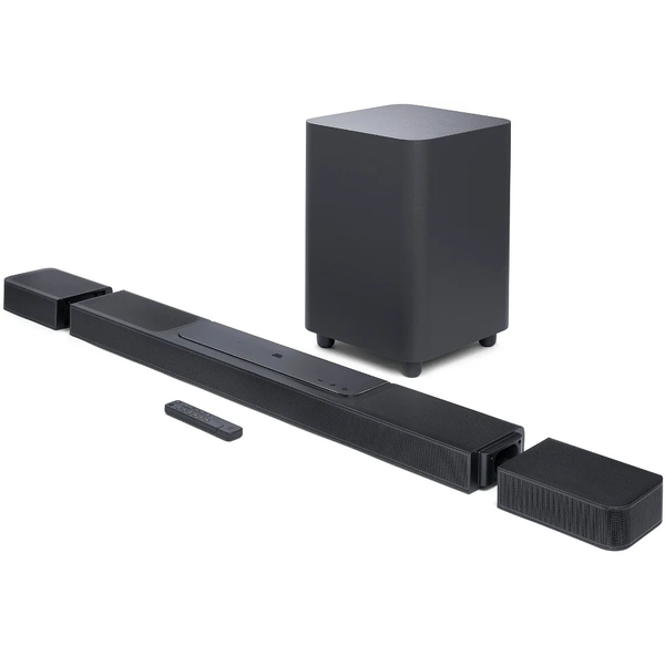 Soundbar JBL BAR 1300, 11.1.4, Detachable satellites, 1170W, Dolby Atmos, Wi-Fi, Airplay, HDMI eArc, Black