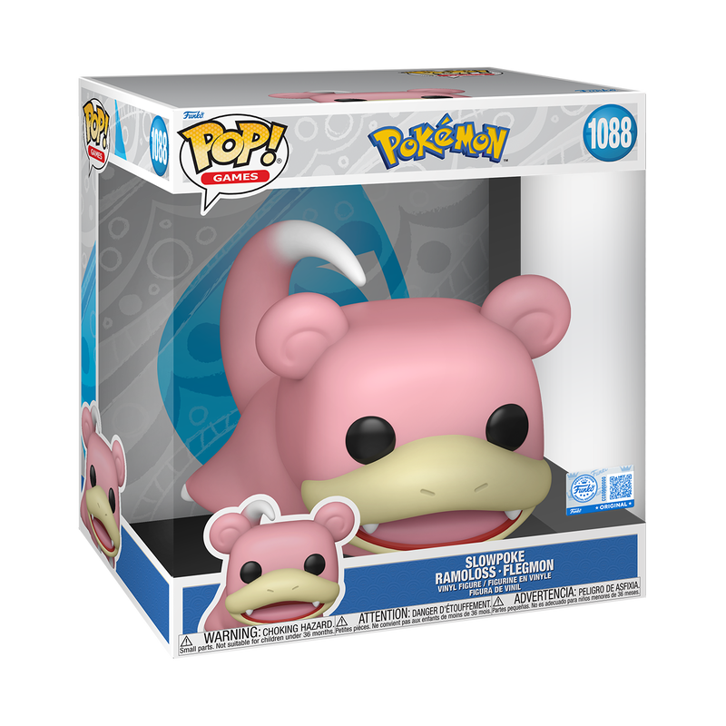 FUNKO Pop Games Pokémon Jumbo Slowpoke figura (889698871938)