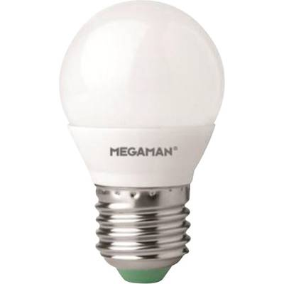 Megaman LG2605.5 E27 2800K LED EEK F (A - G) E27 Csepp forma 5.5 W = 40 W Melegfehér (Ø x H) 45 mm x 77 mm 1 db (LG2605.5 E27 2800K)