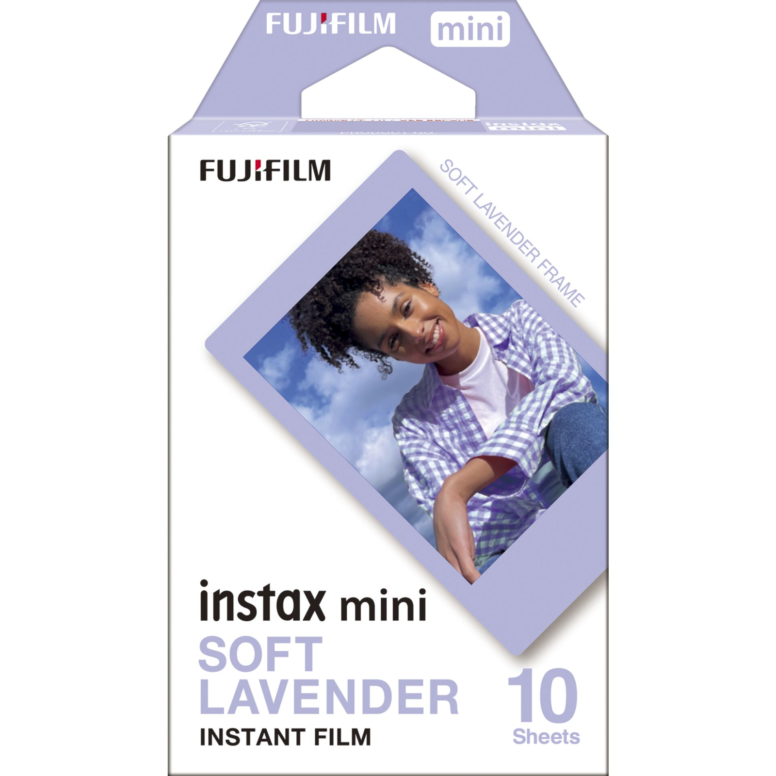 Fujifilm Instax Mini Film Soft Lavender instant fotópapír (10 db) (16812376)