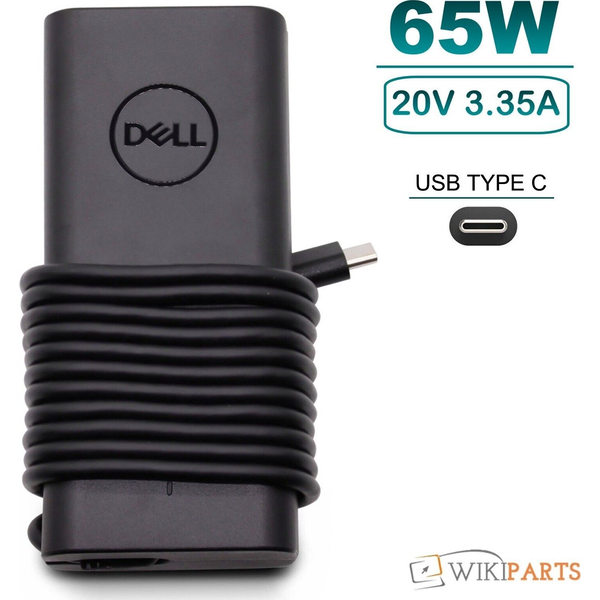 Zasilacz do laptopa Dell 65W AC adapter with Type C
