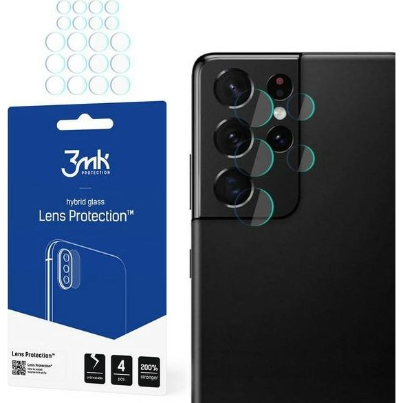 3mk Kameralencse védőfólia Samsung Galaxy S21 Ultra 5G