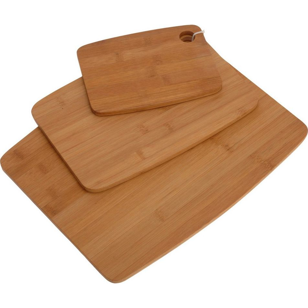 Bambusz vágódeszka szett 3 darabos