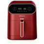 Фритюрник Air Fryer Rohnson R-2859R, 1800W, Капацитет 7 л, 6 програми, Таймер, 3D система за равномерно печене, Червен