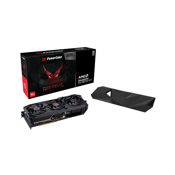 PowerColor AMD Radeon RX 9070XT 16GB GDDR6 Red Devil OC Videókártya