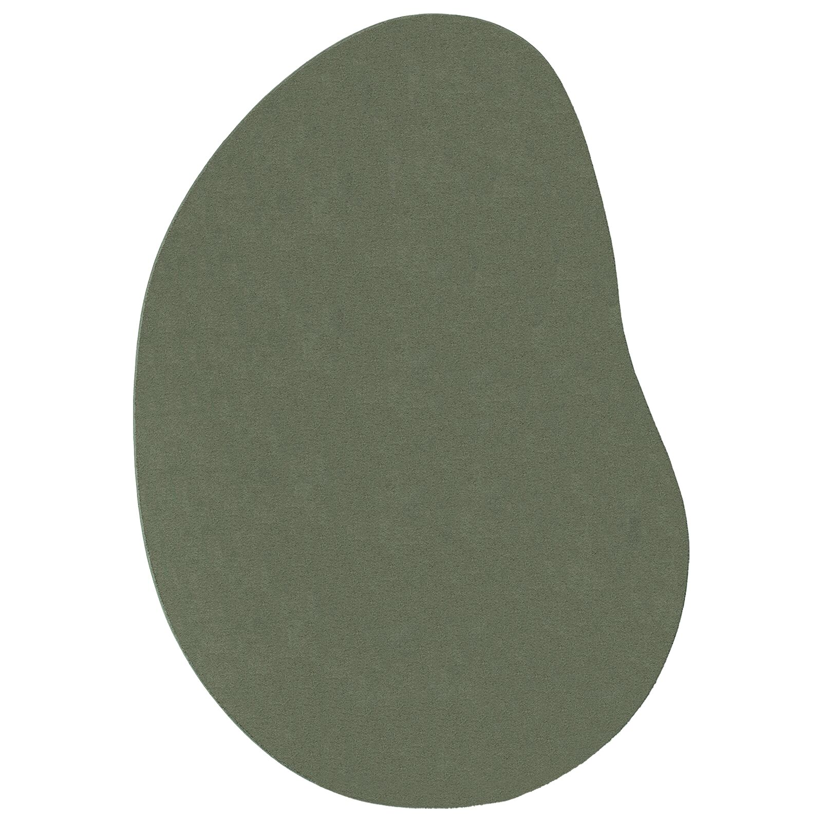 Erdő Zöld szőnyeg 100x200 cm Poliészter Csúszásmentes (4103741)