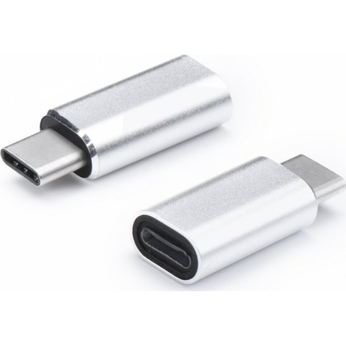 Haffner USB Type-C - Lightning adapter ezüst (105743)