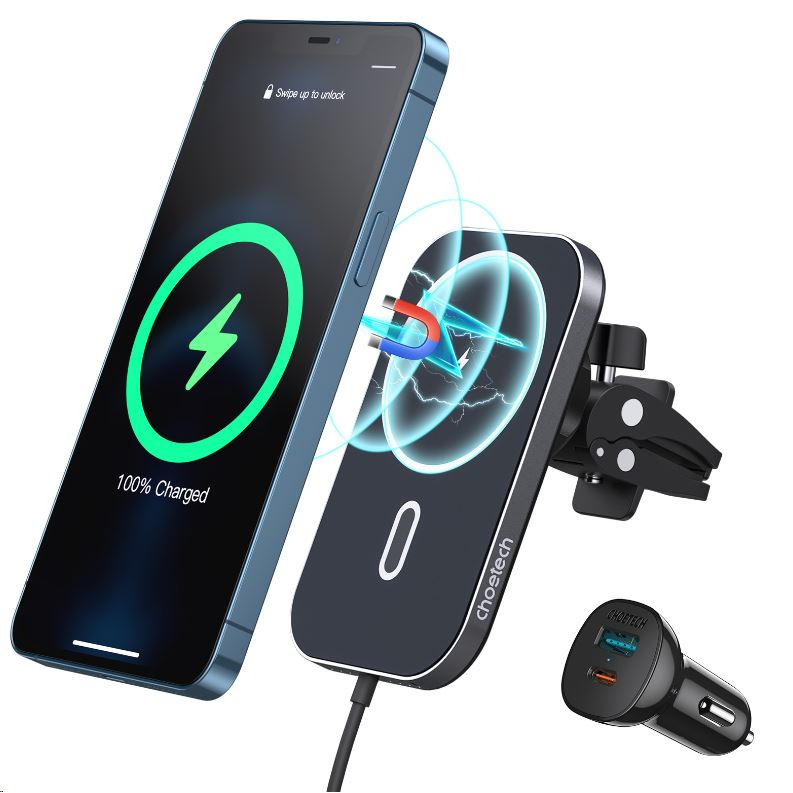 Choetech T200-F autós vezeték nélküli töltő (T200-F)