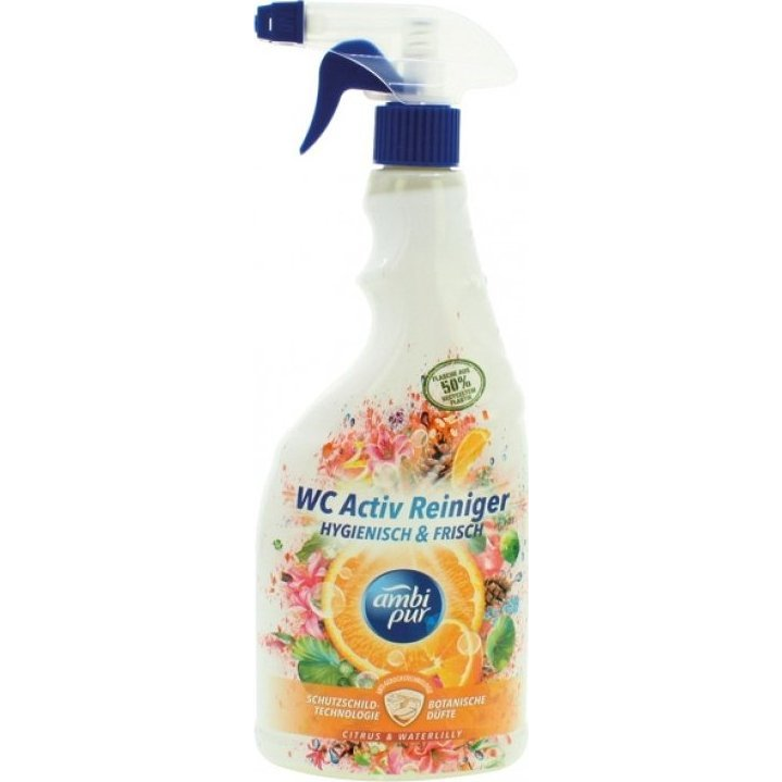 AMBI PUR WC Active sprej citron &amp; leknín 750 ml (NIE000909)