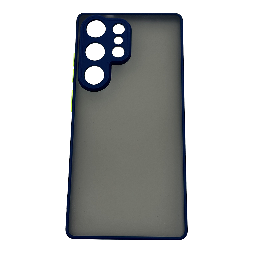 Samsung S25 Ultra műanyag tok, kék-zöld (CEL-MATT-S25U-BLG)