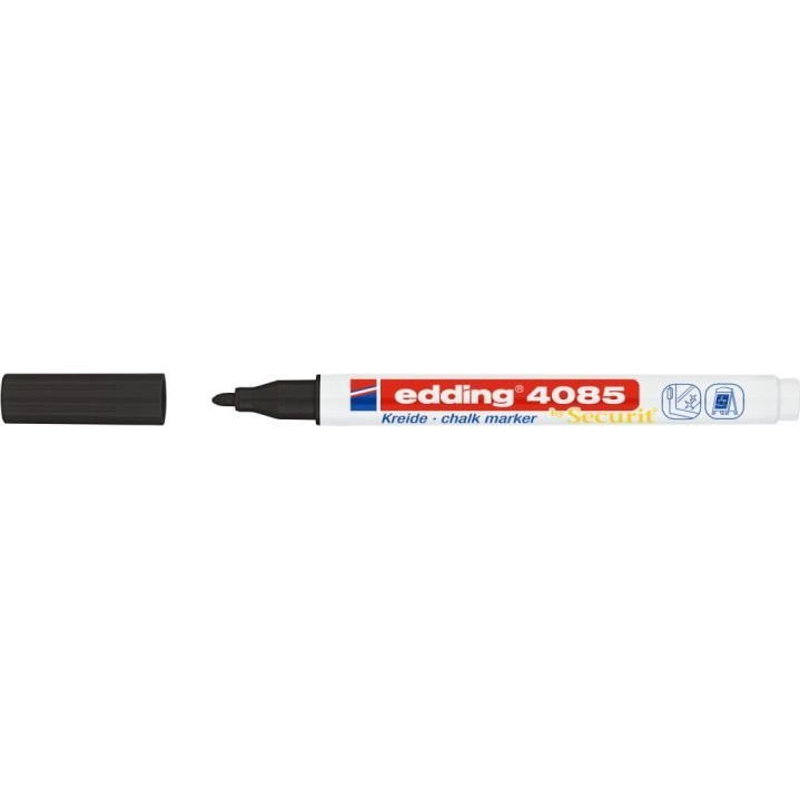 Edding 4085 4-4085001 Kréta jelölő Fekete 1 mm, 2 mm (ED-4085001)