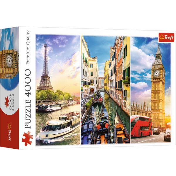 Trefl 45009 kirakós játék 4000 db Város