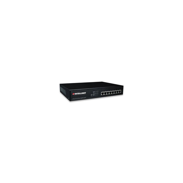Intellinet 560641 мрежов суич Gigabit Ethernet (10/100/1000) Захранване по Ethernet (PoE) Черен