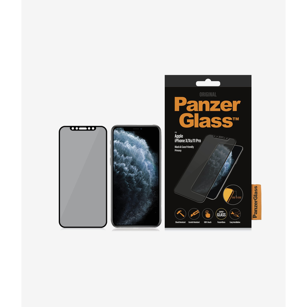 PanzerGlass P2664 scherm- & rugbeschermer voor mobiele telefoons Doorzichtige schermbeschermer Apple 1 stuk(s)