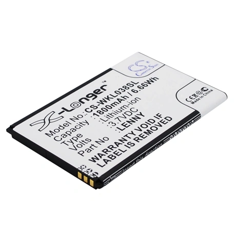 CAMERON SINO X-Longer Wiko Lenny utángyártott akkumulátor 1800mAh 3.7V