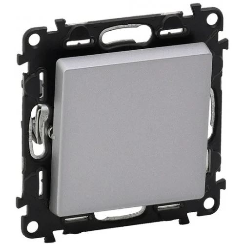 Legrand Valena Life egypólusú kapcsoló 10 AX alumínium (752301) (leg752301)