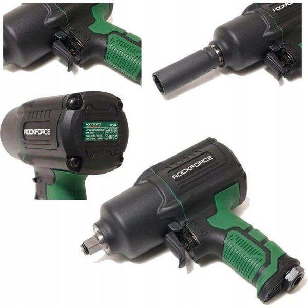 Klucz udarowy Rockforce KLUCZ PNEUMATYCZNY 1450Nm 1/2" TWIN HAM MER