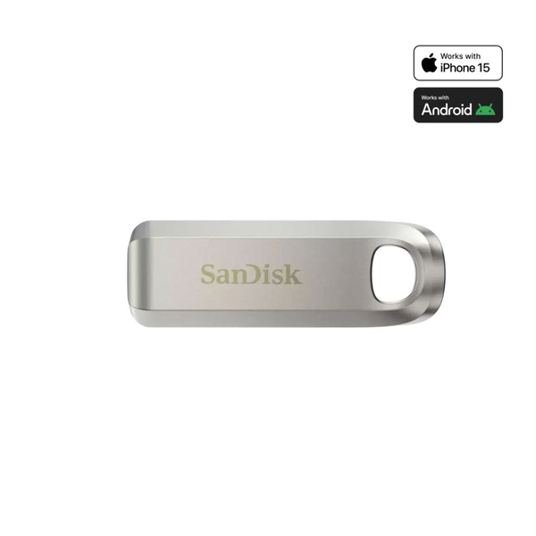 Pen Drive 512GB USB-C SanDisk Ultra Luxe (SDCZ75-512G-G46)