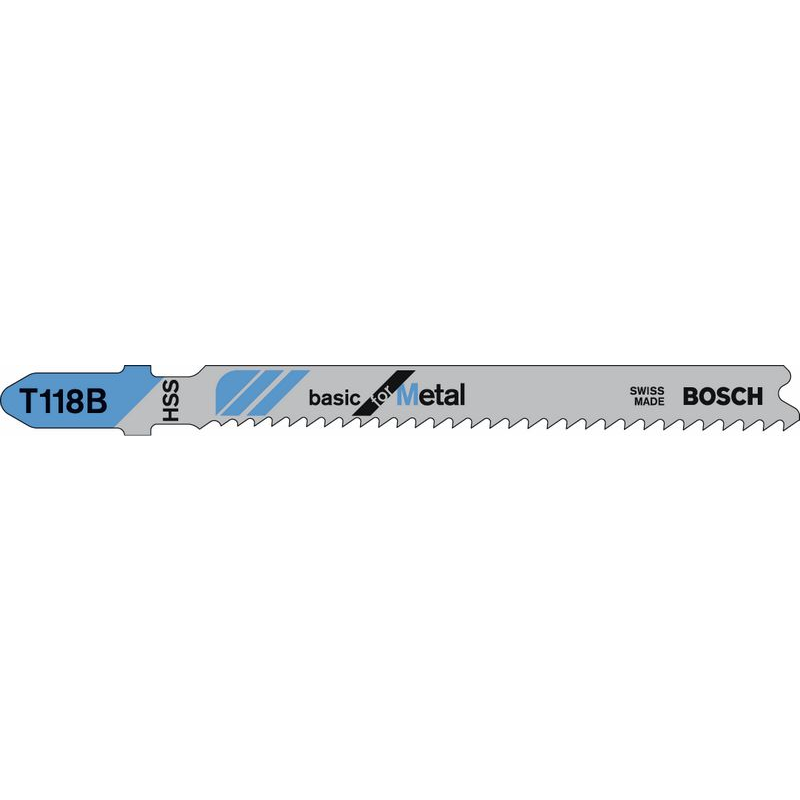 Bosch T 118 B 2608631014 Basic For Metal Szúrófűrészlap - 92 mm, 5 db (2608631014)