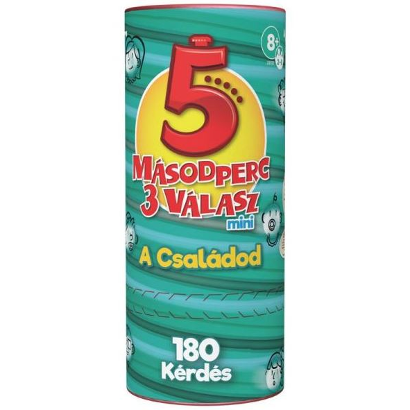 Kensho 5 másodperc 3 válasz mini A családod társasjáték (PM62348)