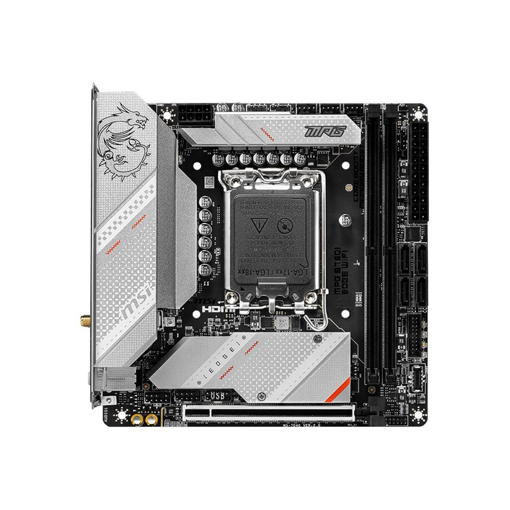 MSI MPG B760I EDGE WIFI alaplap Intel B760 LGA 1700 mini ATX (7D40-005R)