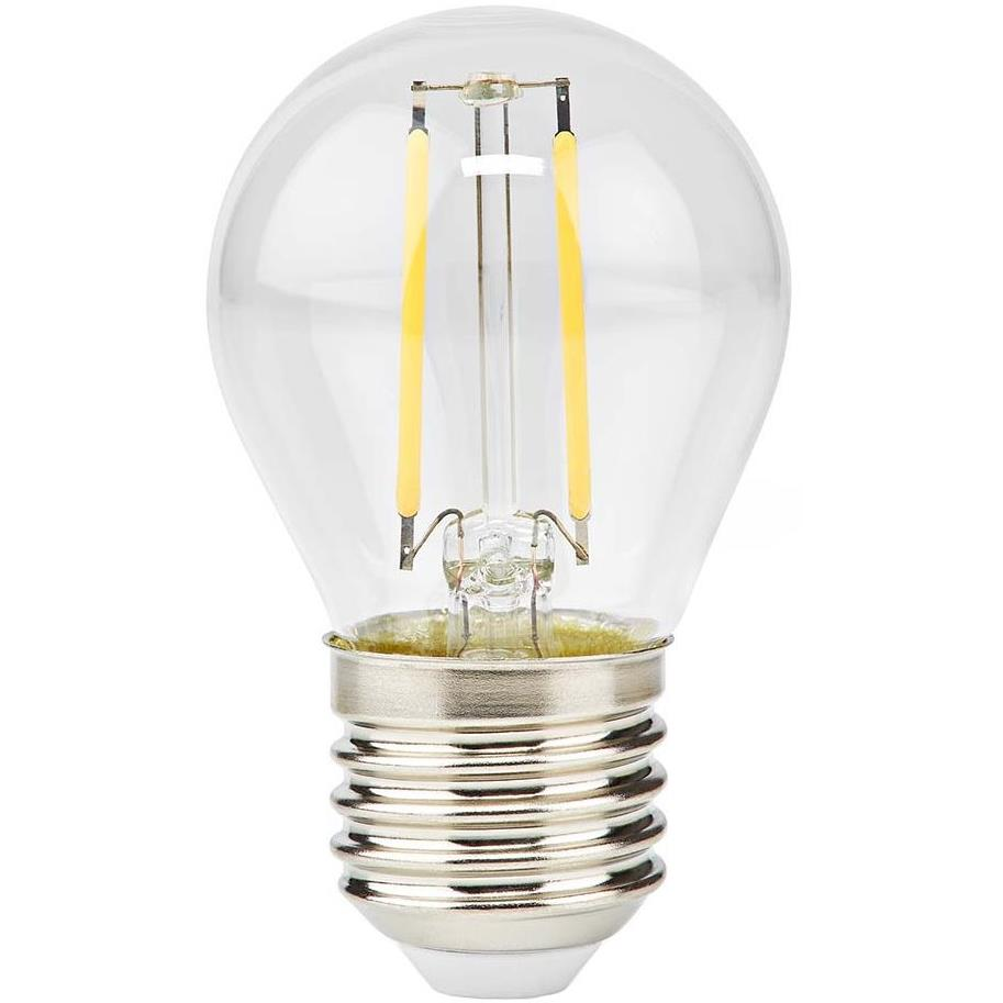 Nedis LED izzó, E27, G45, 2 W, 250 lm, 2700 K, retro (LBFE27G451)