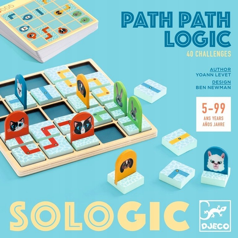 Logikai játék - Jellemző - Path Path Logic (DJ00811)