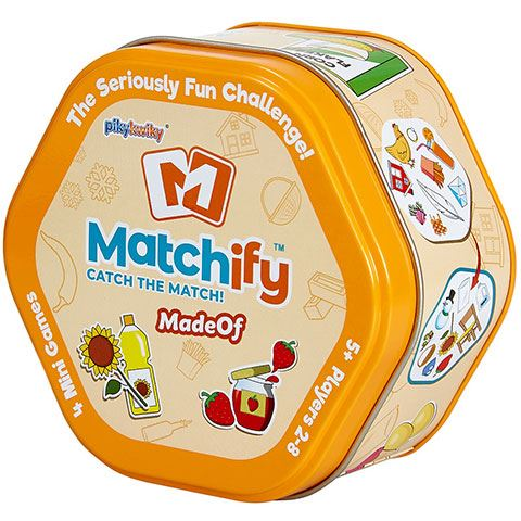 Flair Toys Matchify: Miből készült? - Párosító kártyajáték (MATCH9000D) (MATCH9000D)