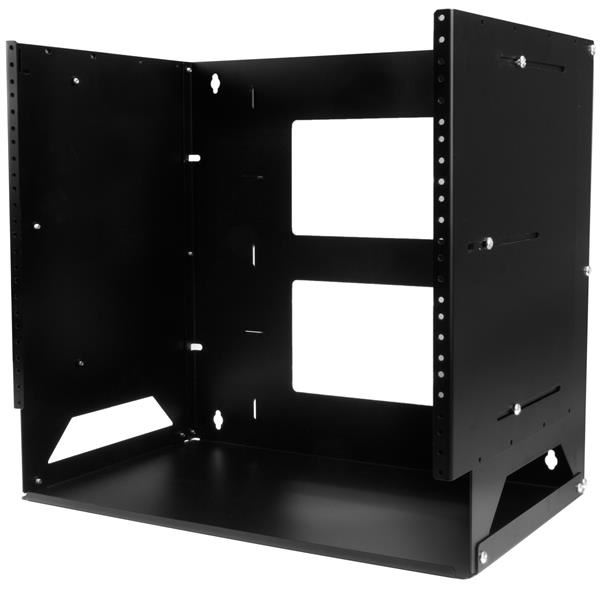 StarTech.com WALLSHELF8U rack Wandrek Zwart