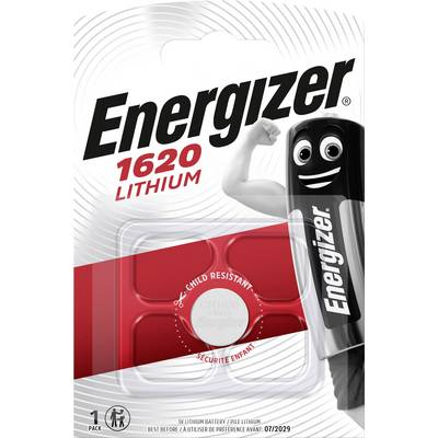 Energizer Batterie Knopfzelle CR1620 3.0V Lithium       1St.