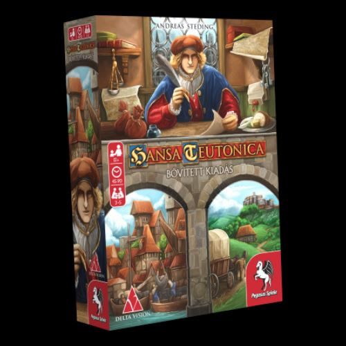 Delta Vision Hansa Teutonica társasjáték bővített kiadás (DEL34599) (DEL34599)