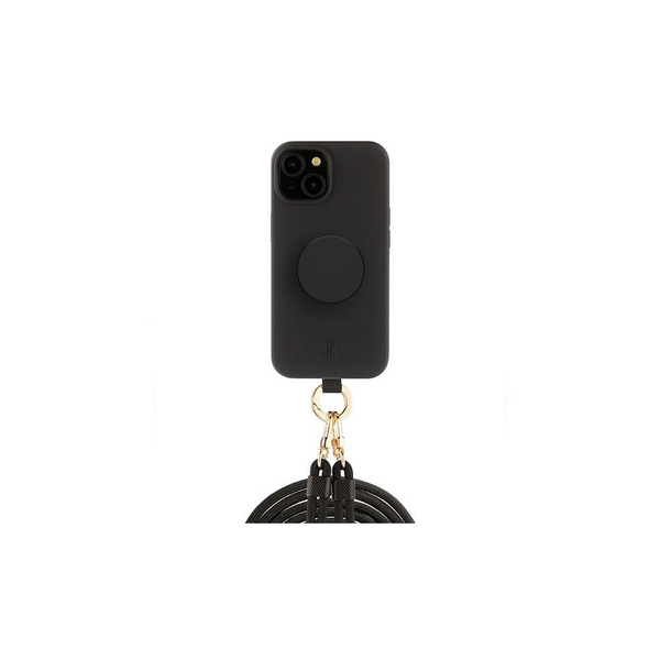 JE 3in1 PopGrip tok iPhone 15 6.1 készülékhez 30484 fekete (Just Elegance)