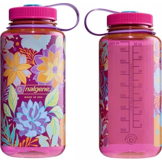 Butelka Nalgene z Szerokim Ustnikiem 1L Florals