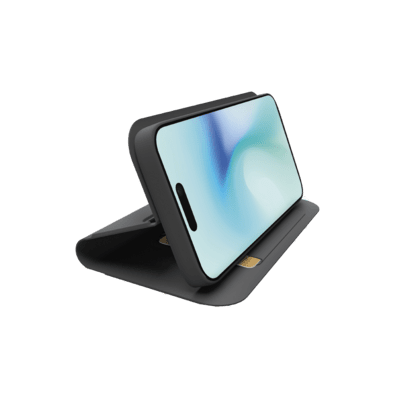 SBS Wallet Smooth iPhone 16 Pro Flip Tok - Fekete (TEWALIP1661PK)