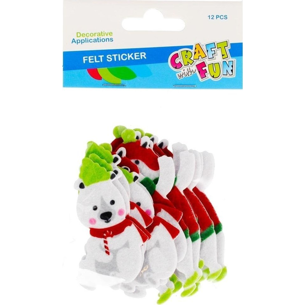  Craft with Fun OZDOBA BN FILC MIS SPRZYL 12SZT CF PBH 12/144