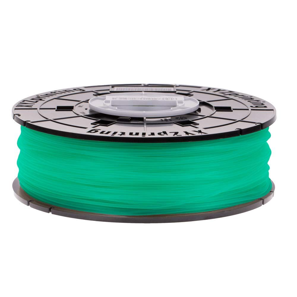 XYZprinting PLA filament 1,75mm, 0,6kg áttetsző zöld (RFPLCXEU04G) (RFPLCXEU04G)