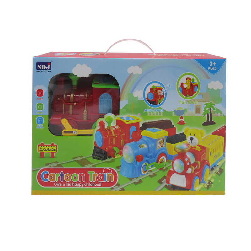 Ramiz Interaktív mozdony - Színes (ZKT.QS530A)