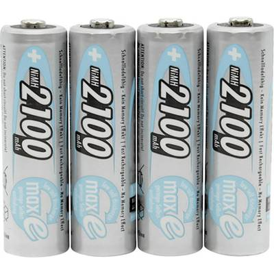 Ceruza akku AA, NiMH, 1,2V 2100 mAh, 4 db, Ansmann maxE LR06, AA, LR6, AAB4E, AM3, 815, E91, LR6N
