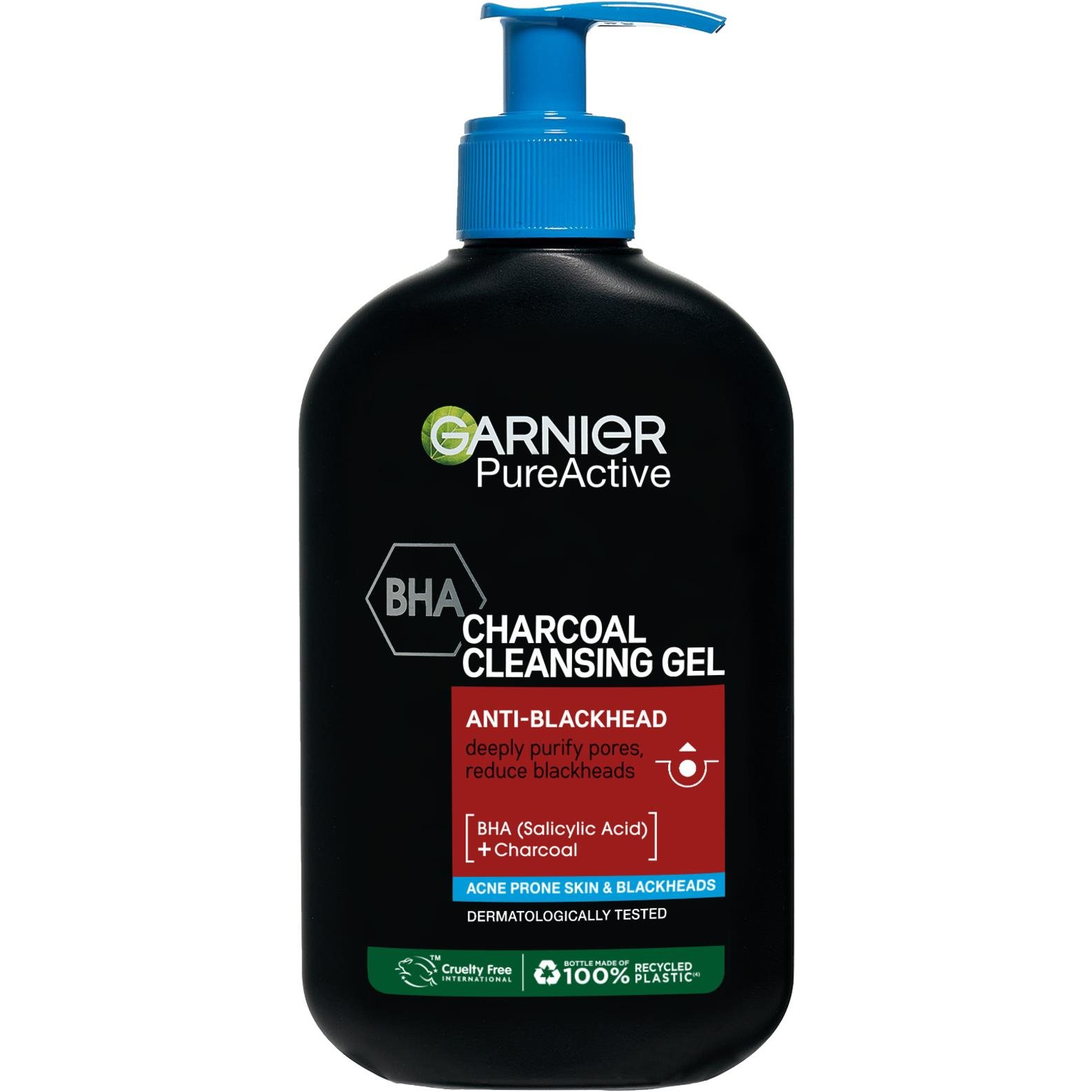 GARNIER PureActive Charcoal Cleansing Gel 250 ml (3600542566278)