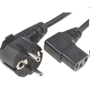 Hálózati tápkábel 1,8m "L" végű (KKTP01V90) (KKTP01V90)