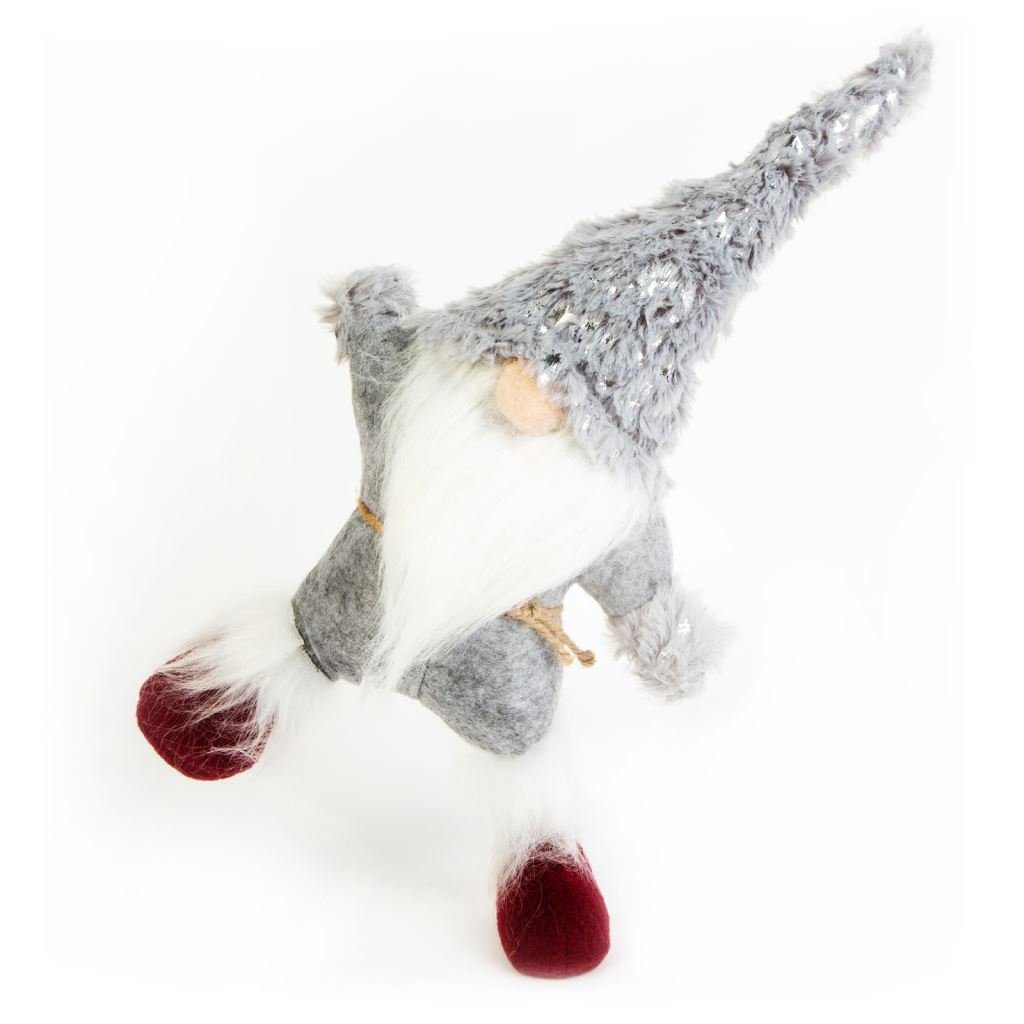 Family Karácsonyi pózoló skandináv manó 26x8x48cm (58287) (58287)