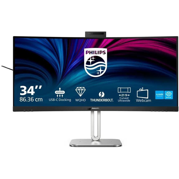 Philips 34B2U6603CH 34" ívelt üzleti monitor WQHD