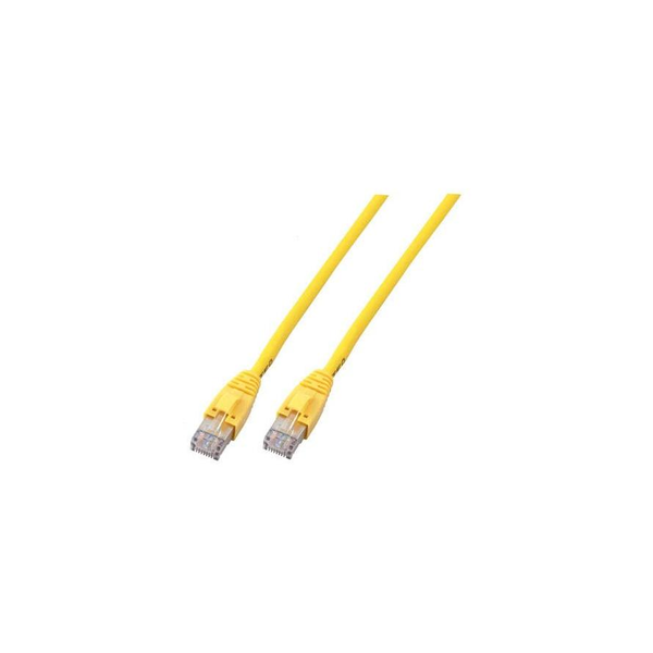 EFB RJ45 Patchkabel U/UTP, Cat.6, LSZH, CCA, 5m, gelb