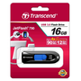 Памет USB Transcend JetFlash® 790 16GB, USB 3.0, Black/Blue
