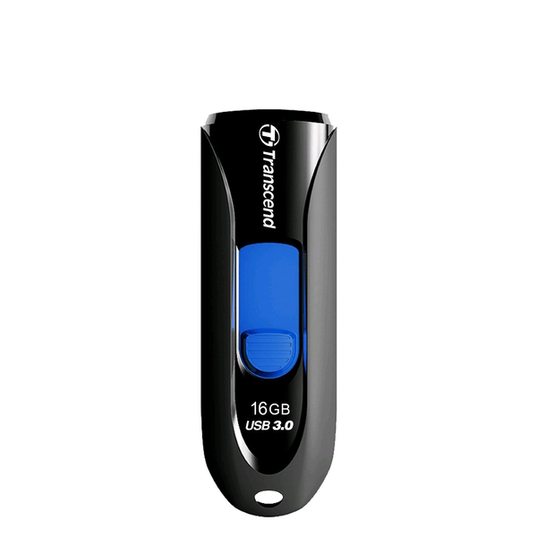 Памет USB Transcend JetFlash® 790 16GB, USB 3.0, Black/Blue