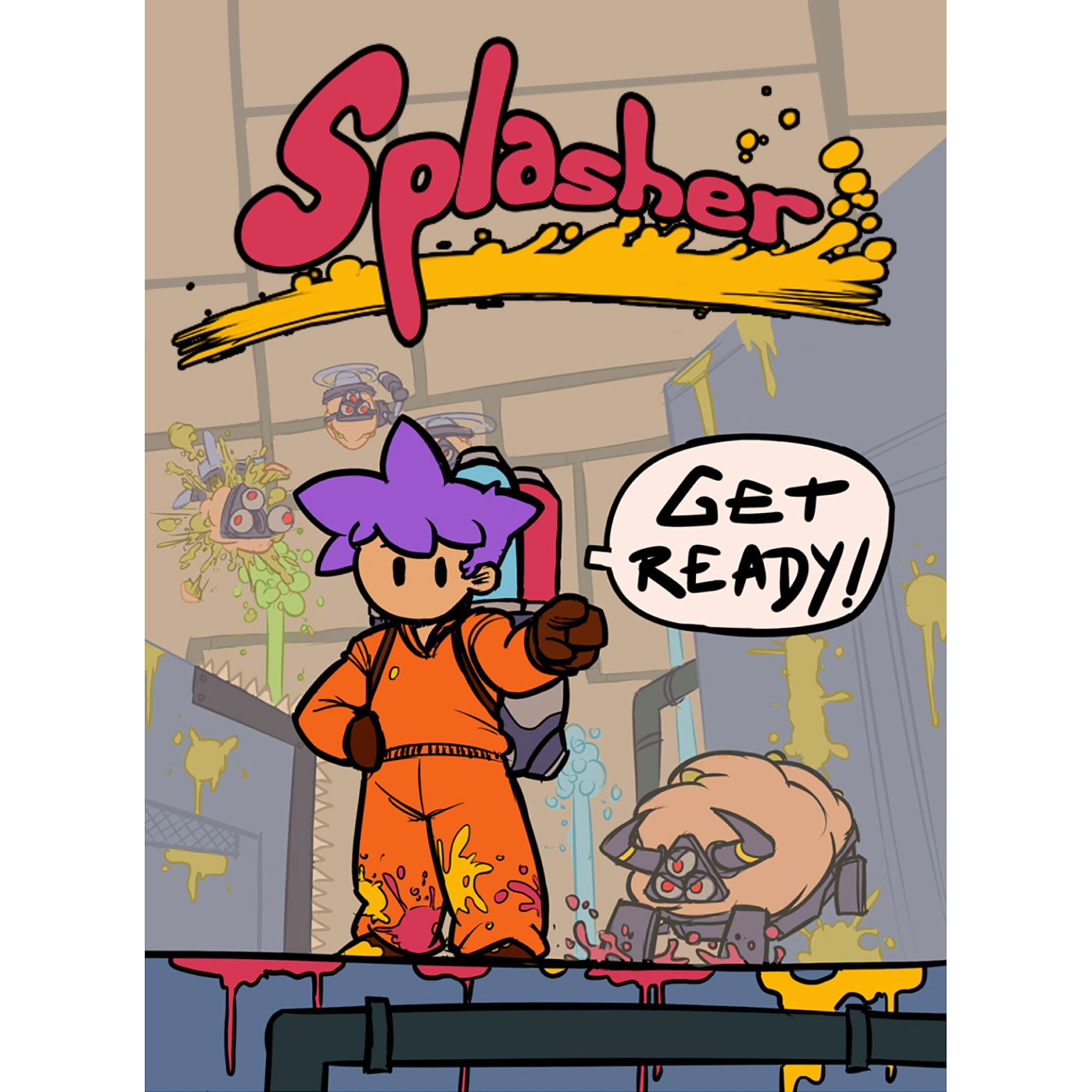 Splasher (PC - Steam elektronikus játék licensz)