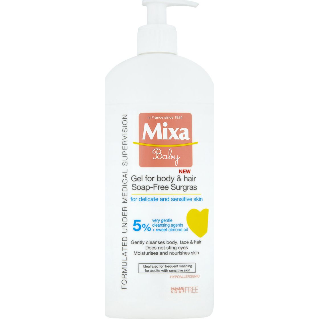 MIXA Baba tusfürdő 2in1 gél 400 ml (113156)