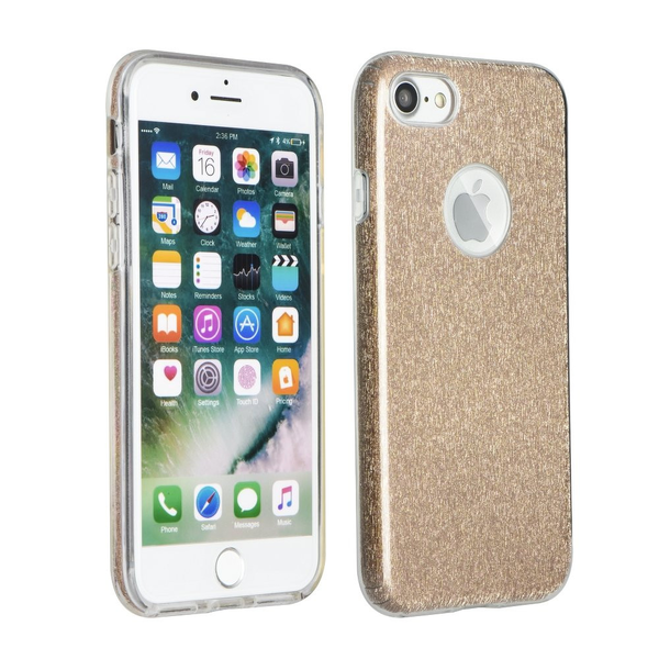 Samsung Galaxy S9 SM-G960, TPU силиконов калъф, лъскав, Forcell Shining, златен (75609)