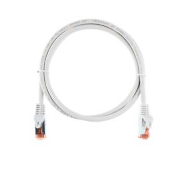 Nikomax Patch kábel S/FTP CAT6a LSOH, Essential Series, 5m, fehér (NMC-PC4SA55B-ES-050-C-WT) (NMC-PC4SA55B-ES-050-C-WT)